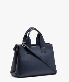 sac a main a double compartiment femme bleu sacs a mainE035701_2
