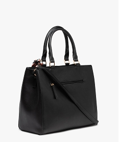sac cabas multi-matieres femme noir sacs a mainE036901_2