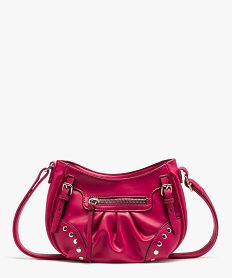 COLLANT GRIS CHINE CLAI MARO ROSE:40089071045-Synthetique///Polyester/