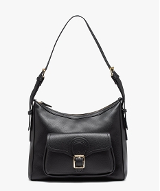 sac bandouliere grand format femme noir sacs bandouliereE039001_4
