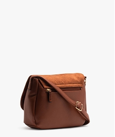 sac besace femme bimatiere femme orange sacs bandouliereE039101_2