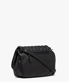 sac besace a matelassage fantaisie femme noir sacs bandouliereE039801_2