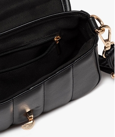 sac a main matelasse compact avec bandouliere amovible femme noir standard sacs bandouliereE040101_3
