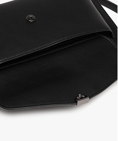 pochette de soiree portefeuille femme noir sacs bandouliereE040201_3