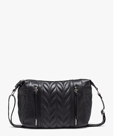 sac bandouliere souple et matelasse femme noir standardE040601_1