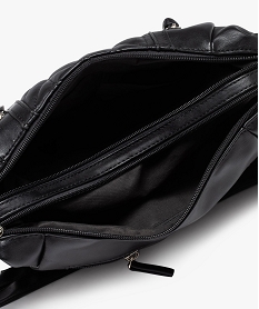 sac bandouliere souple et matelasse femme noir sacs bandouliereE040601_3