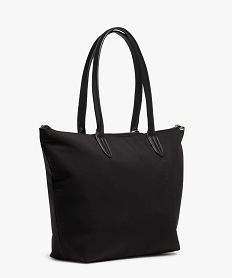 sac cabas deperlant avec accessoires amovibles femme noir standardE042101_2