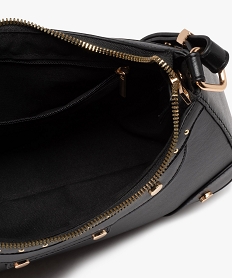 sac porte epaule forme demi-lune femme noir sacs a mainE042201_3