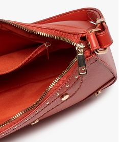 sac porte epaule forme demi-lune femme orange sacs a mainE042301_3