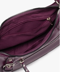 sac a main compact porte epaule violet standard cabas - grand volumeE042701_3