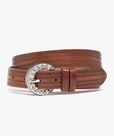PANTOUFLE GRIS / JAUNE ACCESSOIRE MARRON:40089940216-Synthetique////