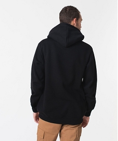 sweat a capuche en molleton imprime san goku homme - dragon ball super noir sweatsE045401_3