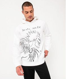 SANS GENRE BLACK SWEAT BLANC:40171500415-Coton///Coton/