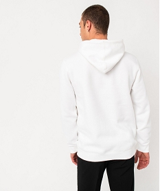 sweat molletonne a capuche homme - death note blanc sweatsE045701_3