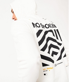 PANTALON BRUT SWEAT BLANC:40171500417-Coton///Coton/