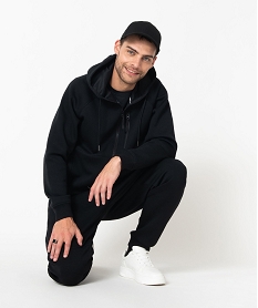 TEE-SHIRT NOIR SWEAT NOIR:40171510160-Polyester///Polyester/