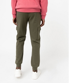 pantalon de jogging coupe cargo homme vertE055801_3