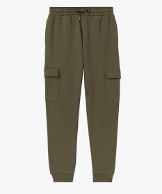 pantalon de jogging coupe cargo homme vertE055801_4