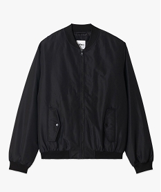 blouson zippe style bomber homme noirE056201_4