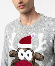 Pull noel clignotant deals