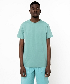 CHEMISE JAUNE TEE-SHIRT VERT ACQUA:40179541848-Coton////