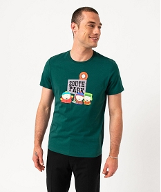 TEE-SHIRT AOP BLUE TEE-SHIRT VERT:40179541854-Coton////