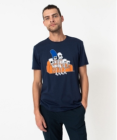 PANTALON NAVY BLAZER TEE-SHIRT BLEU MARINE:40179541855-Coton////