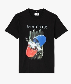 tee-shirt a manches courtes a motif matrix homme - warner bros noir tee-shirtsE067301_4