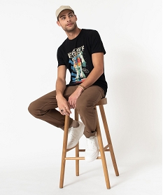 SWEAT BLANC TEE-SHIRT NOIR:40179541887-Coton////