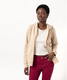 PANTALON CRAIE SWEAT BEIGE CHINÃ‰:40281510048-Coton////