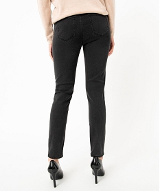 jegging delave avec taille elastique femme noirE076901_3