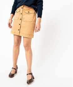 PANTALON BLACK JUPE CAMEL:40286310037-Coton////