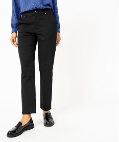 NEIGE NOIR / ROSE PANTALON NOIR:40288101292-Coton////