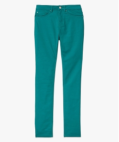 pantalon femme coupe regular taille normale bleu pantalonsE079801_4