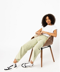 CHAUSSURE SPORT MARINE/GRIS PANTALON VERT:40288101300-Coton////