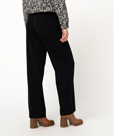 pantalon large et souple femme noir pantalonsE081101_3
