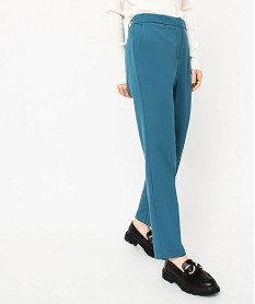 pantalon de tailleur femme bleuE083001_1