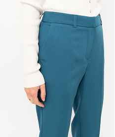 pantalon de tailleur femme bleuE083001_2