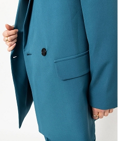 veste blazer fermeture croisee femme bleu vestesE087101_2