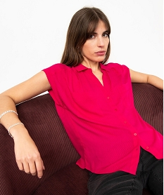 DORS BIEN ORANGE CHEMISE ROSE:40288480097-Viscose////
