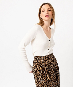 DORS BIEN ECRU GILET ECRU:40289510210-Coton////