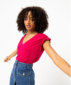 HOMEWEAR VIEUX ROSE TEE-SHIRT ROSE:40289542301-Polyester////