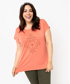 SANS GENRE BLANC TEE-SHIRT BLUSH:40289543290-Polyester////