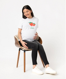 GEMO Tee-shirt compatible allaitement avec motif Imprimé