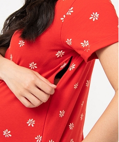 tee-shirt compatible allaitement avec motif imprimeE124201_2