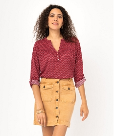 CHAUSSURE SPORT NOIR / ROUGE TEE-SHIRT IMPRIME ROUGE:40289570761-Polyester recyc////