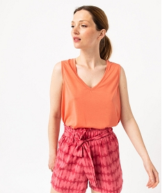 SWEAT BLEU MARINE TEE-SHIRT CORAIL:40289590694-Polyester recyc////