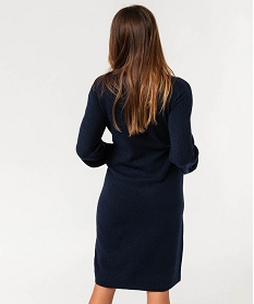 robe pull speciale maternite bleuE131701_4