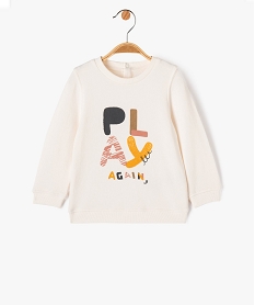 SEMELLE BLANC SWEAT ECRU:40301500158-Coton////
