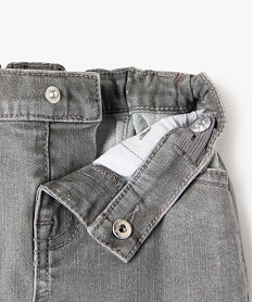 jean stretch delave bebe garcon - lulucastagnette gris jeansE136001_2